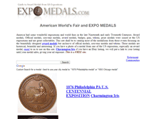 Tablet Screenshot of expomedals.com